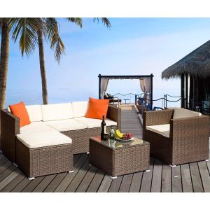 4 Piece Outdoor Patio Furniture Set